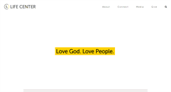 Desktop Screenshot of lifecenter.net