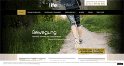 Desktop Screenshot of lifecenter.de
